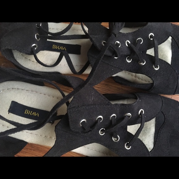 VEGAN sustainable eco sandals by BHAVA in black 38 - Picture 8 of 9